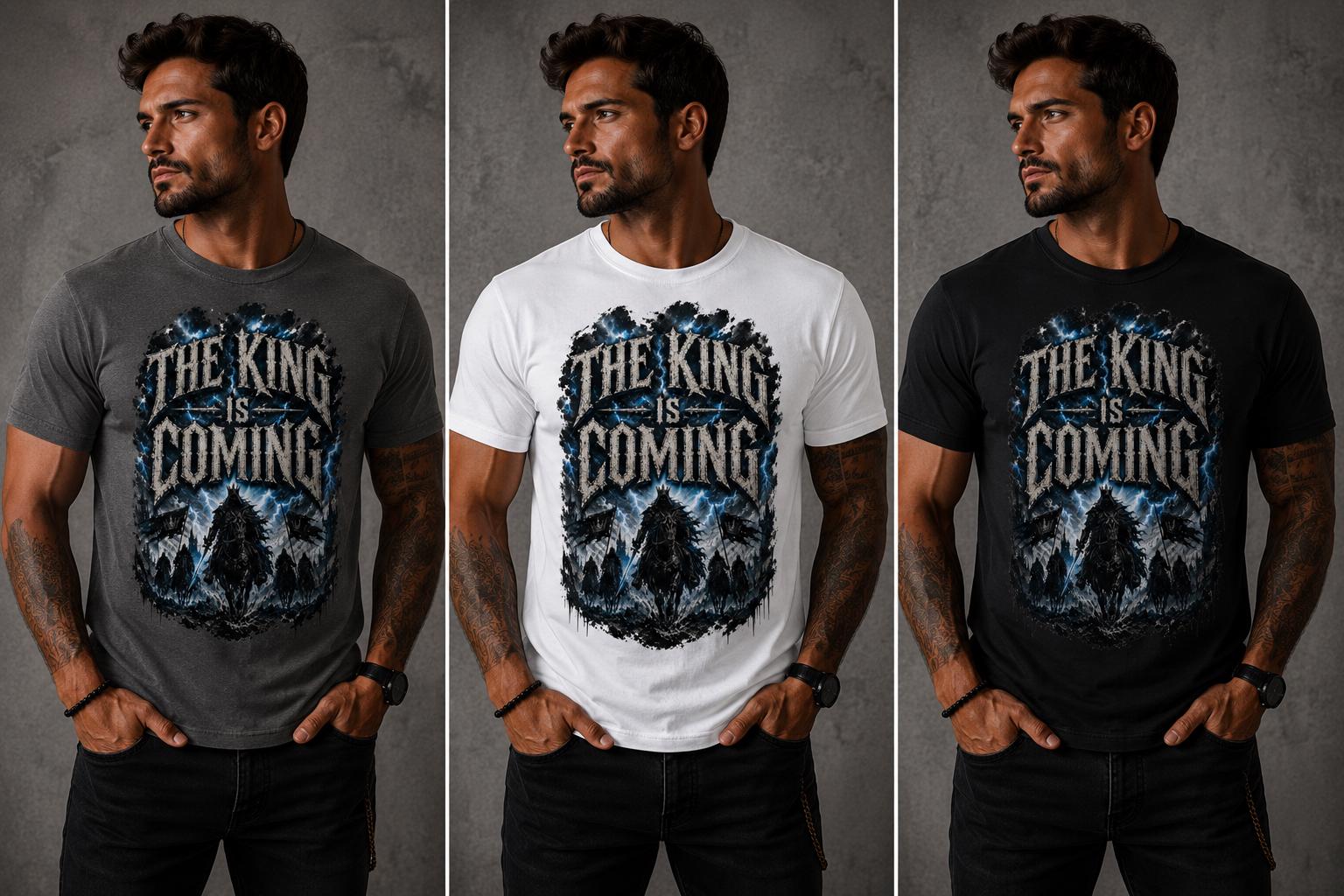 The King is Coming Christian Tee Shirt