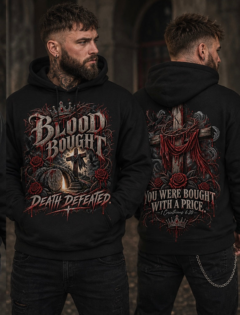 Blood bought Christian hoodie
