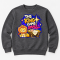 The King came small