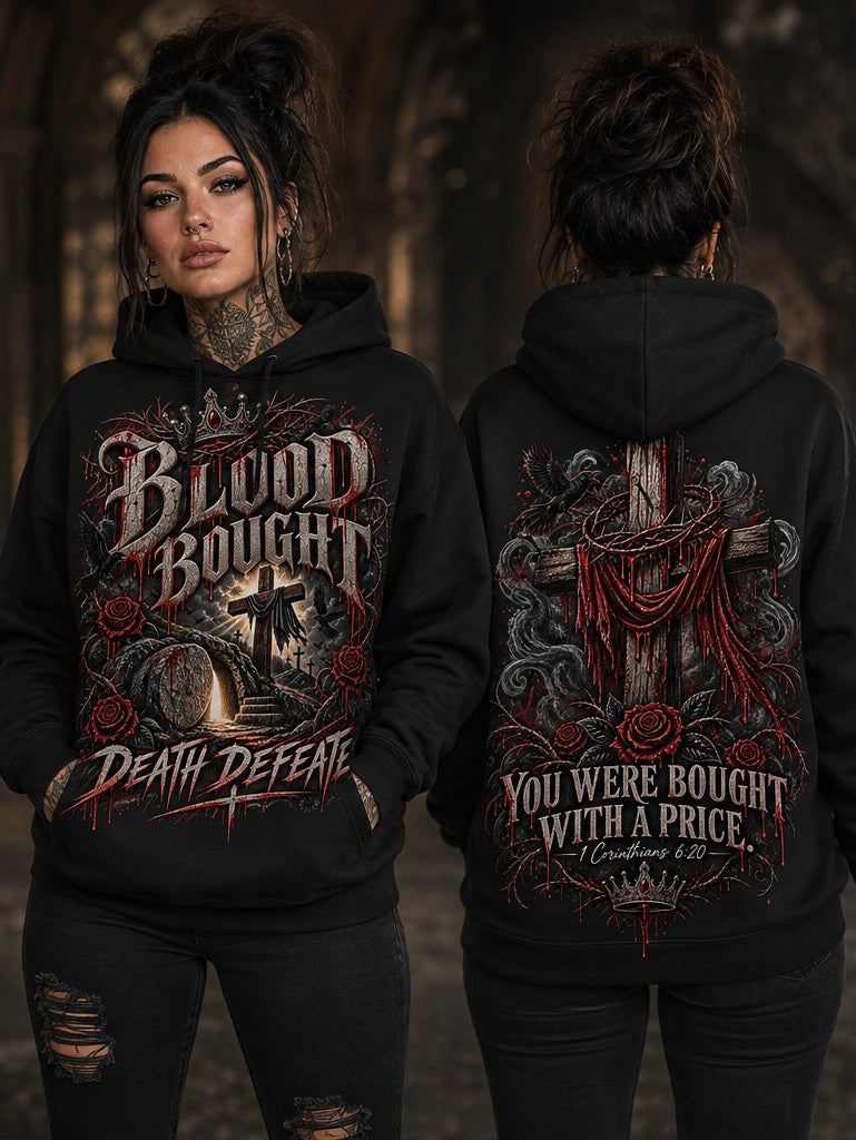 Blood bought Christian hoodie