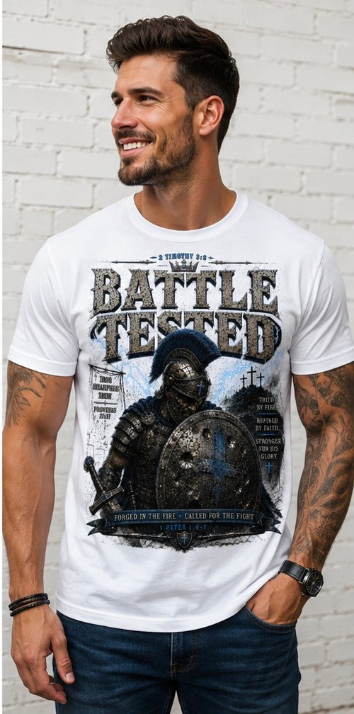 Battle Tested Christian Warrior T-shirt