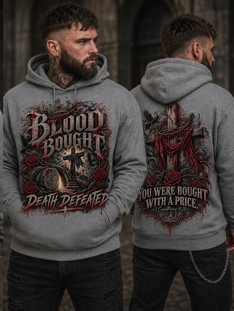 Blood bought Christian hoodie