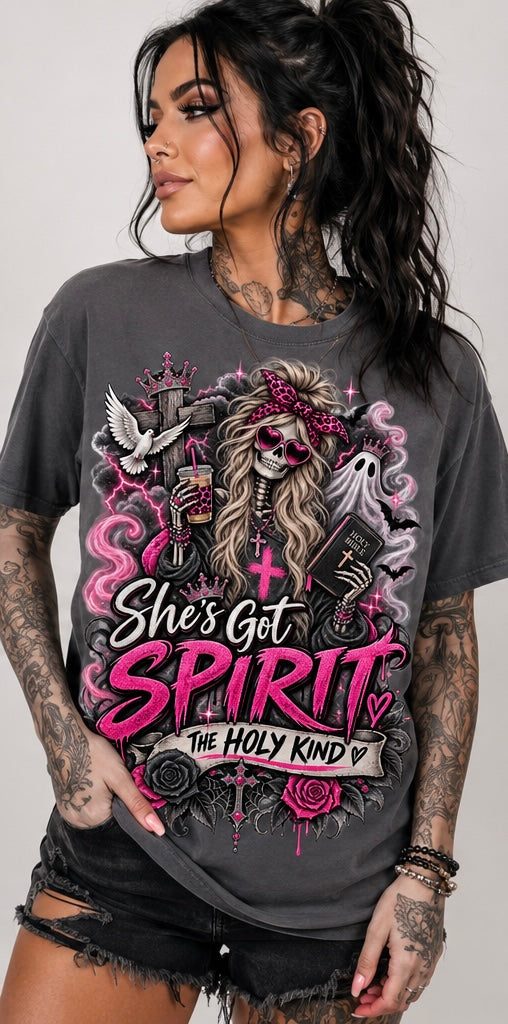 She’s got spirit-the Holy kind Christian tee