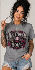 Hallowed & Holy Christian tee shirt