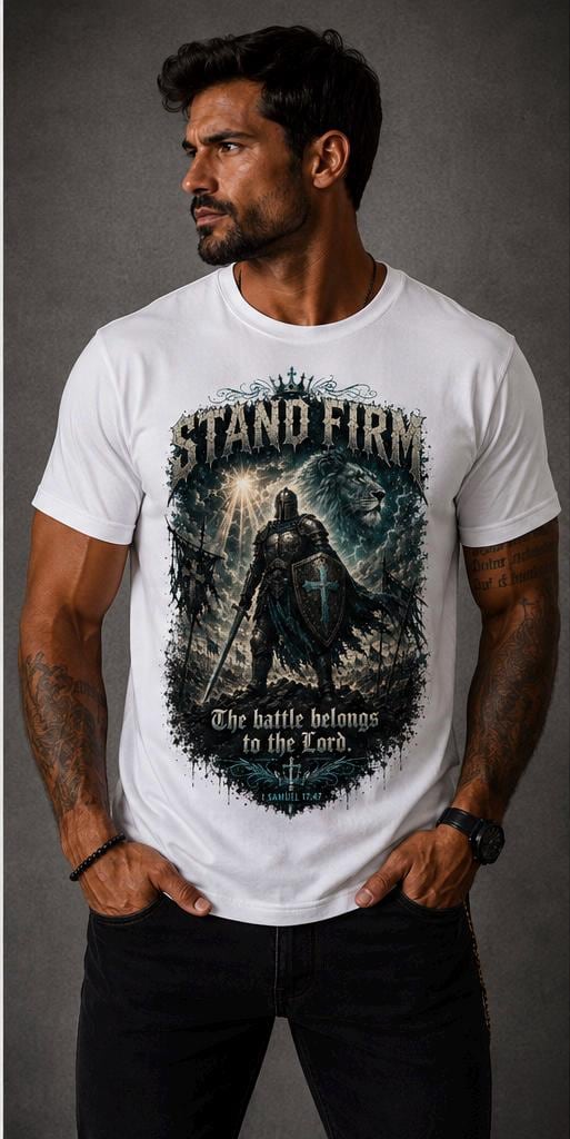 Stand Firm Christian Warrior T-Shirt