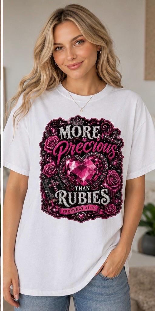 More Precious Than Rubies T-Shirt
