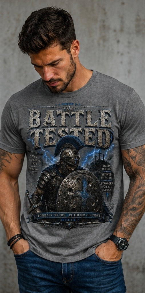 Battle Tested Christian Warrior T-shirt