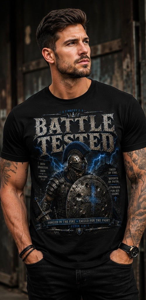 Battle Tested Christian Warrior T-shirt