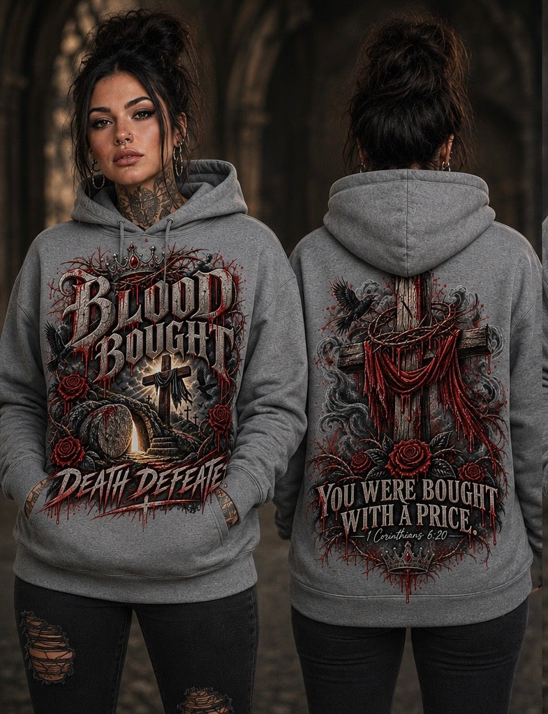 Blood bought Christian hoodie