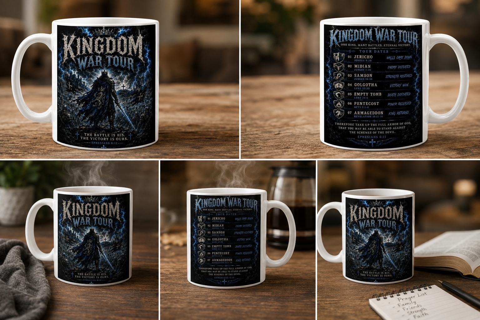 Kingdom War Tour 11 oz mug
