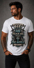 Greater Is He Christian Warrior T-Shirt